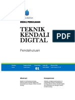 MODUL 1 Teknik Kendali Digital