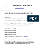 Aerobic Block Contralateral Circuit Station Training