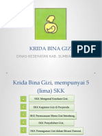 Krida Bina Gizi SBH Sumbawa 2019