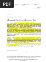 HARVARD CASE DOCTRINE OF STARE DECISIS DIREITO PROCESSUAL CONSTITUCIONAL