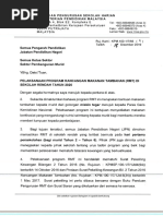 Surat Arahan Pelaksanaan RMT 2020