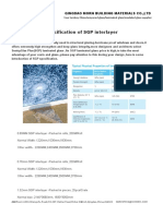 Specification of SGP Interlayer