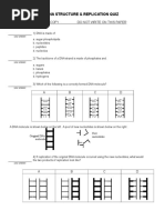 DNA Structure-Replication Quiz - Key 12-13