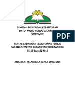 Kertas Kerja Futsal Padang