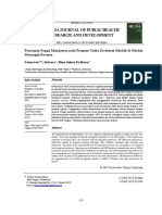 Penerapan Fungsi Manajemen Pada Program Usaha Kesehatan Sekolah Di Sekolah Menengah Pertama PDF