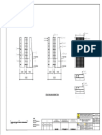 Rencana Detail Penulangan Dinding Bendungan