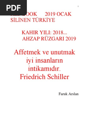 red book 2019 ocak silinen turkiye ahz
