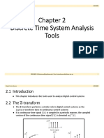 Discrete Time Analysis Tools