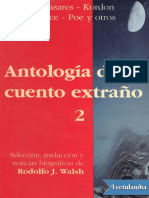 Antología del cuento extraño 2