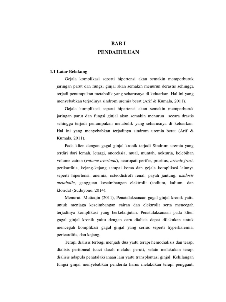 Mengatasi Rasa Haus Pasien CKD | PDF | Kesehatan Holistik