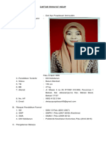 Daftar Riwayat Hidup