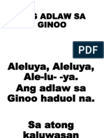 Ang Adlaw Sa Ginoo