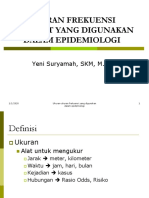 Optimized Title for Epidemiology Frequency Measure Document