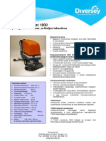 TASKI Combimat 1800 Especificaciones