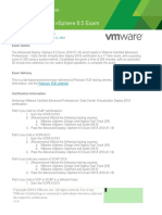 Vmware Vcap DCV 2018 Exam Prep Guide