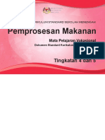 DSKP KSSM MPV Pemprosesan Makanan T4 Dan T5 PDF
