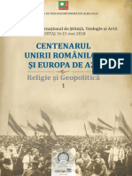 Centenarul Unirii Romanilor Si Europa de Azi PDF