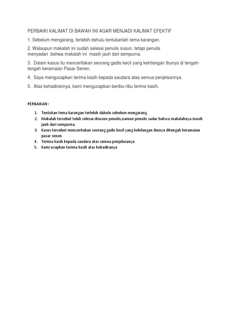 Kalimat Efektif Docx