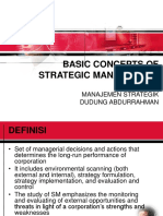 01 Basic Concepts of Strategic Management