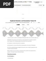 Amplitude Modulator and Demodulator Trainer Kit - 5 Steps (With Pictures) PDF