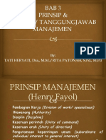 Prinsip & Tugas Tanggungjawab Manajemen