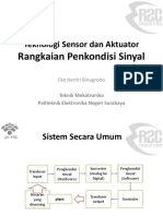 Teknologi Sensor Dan Aktuator - Rangkaian Pengkondisi Sinyal