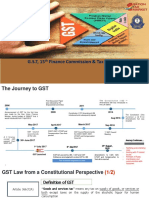 G.S.T, 15th Finance Commission & Tax Reform by Nihit Kishore