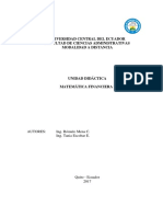 Unidad Didactica Matematica Financiera I PDF