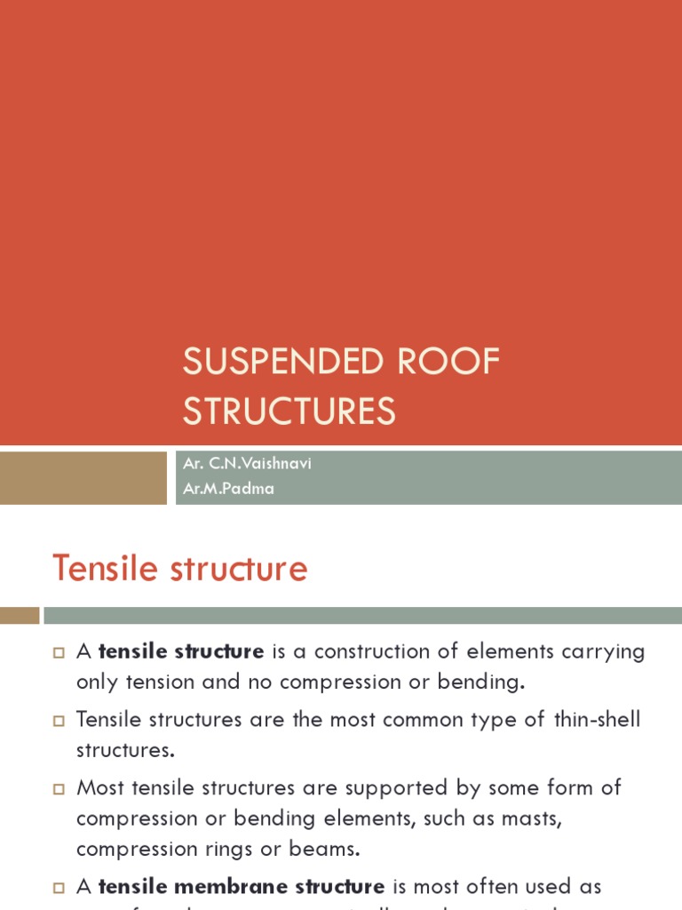 Tensile Structure | PDF | Truss | Bending