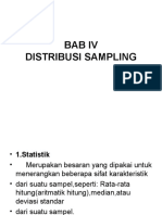 Pertemuan 4 Distribusi Sampling