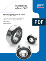 SKF Explorer Deep Groove Ball Bearings With RSL and RSH Seals 6270 PT