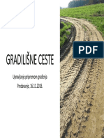 Predavanje 5 - Gradilisne Ceste PDF