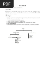 Selenium Class Notes