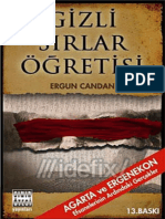 1646 Gizli - Sirlar - Oghretisi Ergun - Candan 2013 263s PDF