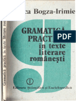 Rodica Bogza Irimie - Gramatica practică în texte literare românești (1989, Editura Științifică și Enciclopedică).pdf