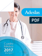 Cuadro Médico Adeslas Burgos