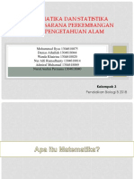 Matematika Dan Statistika Sebagai Sarana Perkembangan Ilmu Pengetahuan Filip