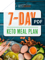 2019 KetoSummit 7-Day Keto Meal Plan