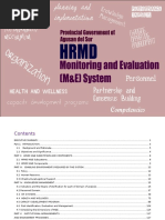 HRMDP M&E System