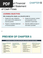 Chapter 05 - Statement of Financial Position and Statement of Cash Flows