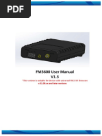 FM3600 User Manual v1.3 PDF