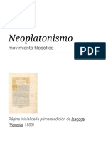 Neoplatonismo 