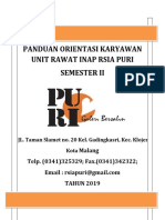 LAPORAN Orientasi Rawat Inap