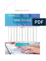 Pauta Eunacom julio 2019 – Dr. Guevara