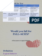 Fallacies