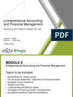 Module 8: Understanding Financial Statements and Evaluating Investment Opportunities