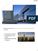 Pengecekan Geser Dan Detailing Tulangan Geser Pada Diafragma PDF