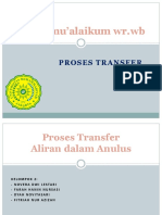 Proses Transfer (Flow Through An Annulus)