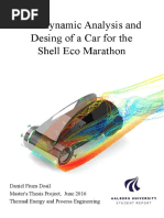 Aerodynamic Analysis and Design of A Car For The Shell Eco Marathon PDF