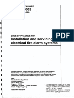 CP 10 - 2005 Installation - Servicing of Electrical Fire Alarm Systems PDF